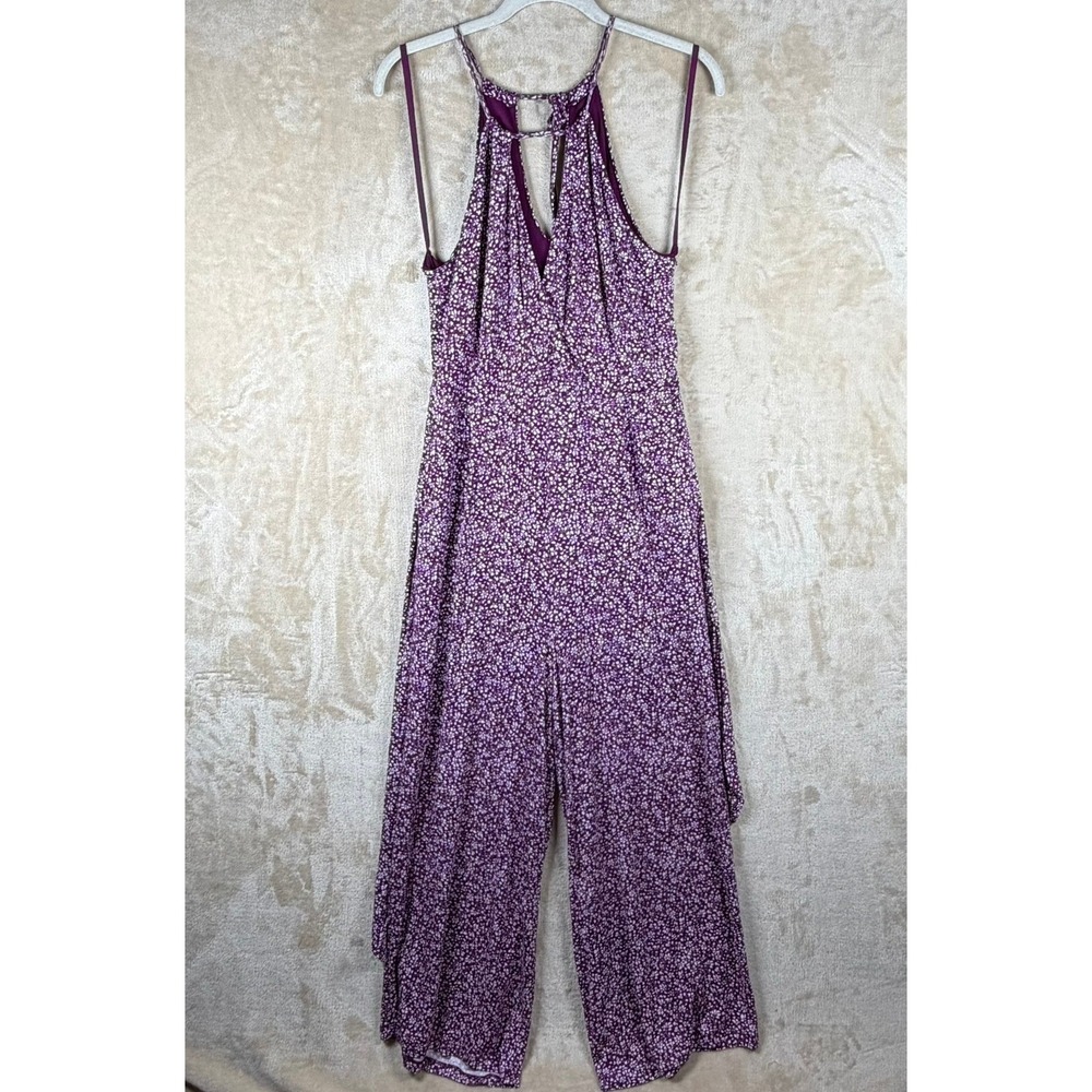 Maeve by Anthropologie XS Claremont Ditsy Floral Wide-leg Jumpsuit Boho Summer